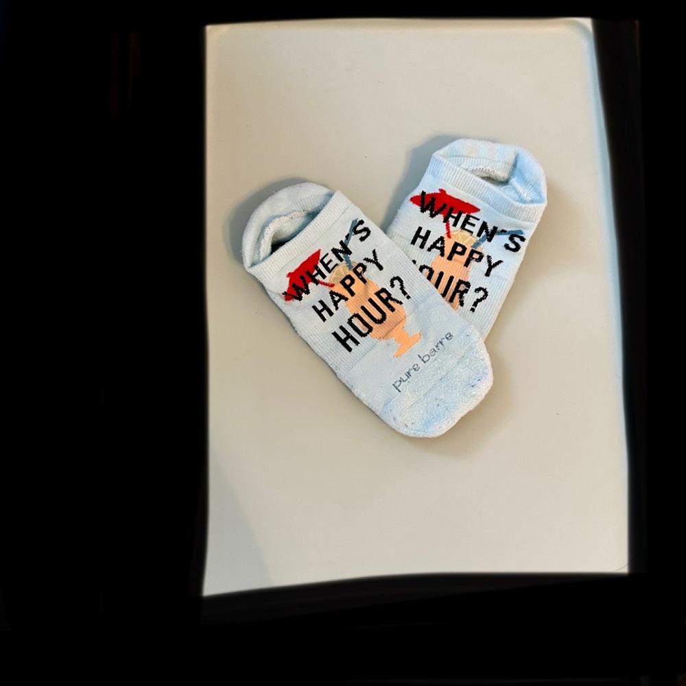 Pure Barre Socks - Happy Hour